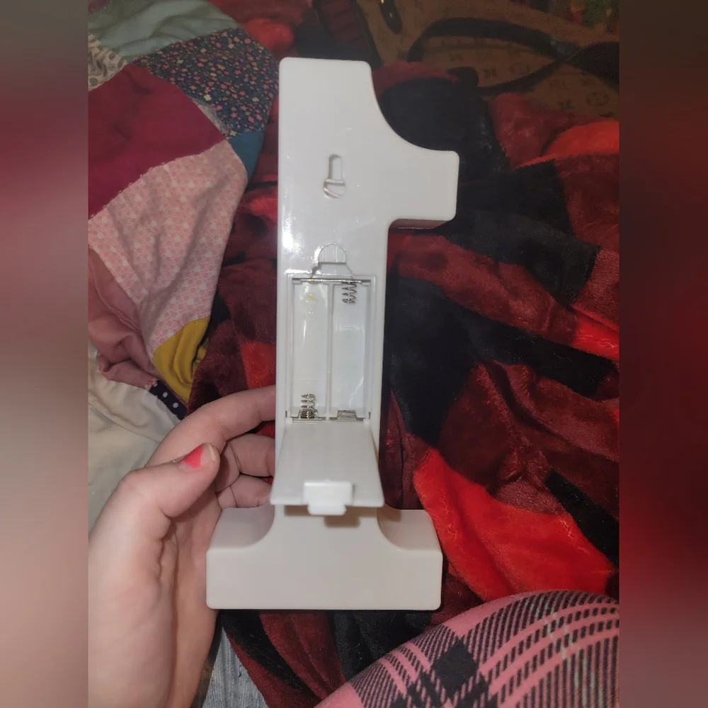 A # 1 birthday light /night light. - Picture 3 of 3
